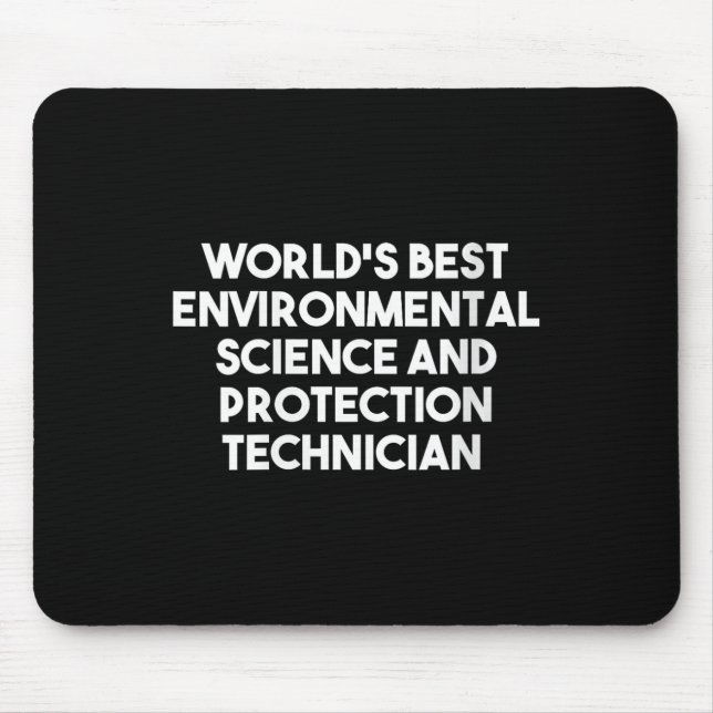 Weltweit beste Umweltwissenschaften und Mousepad (Vorne)
