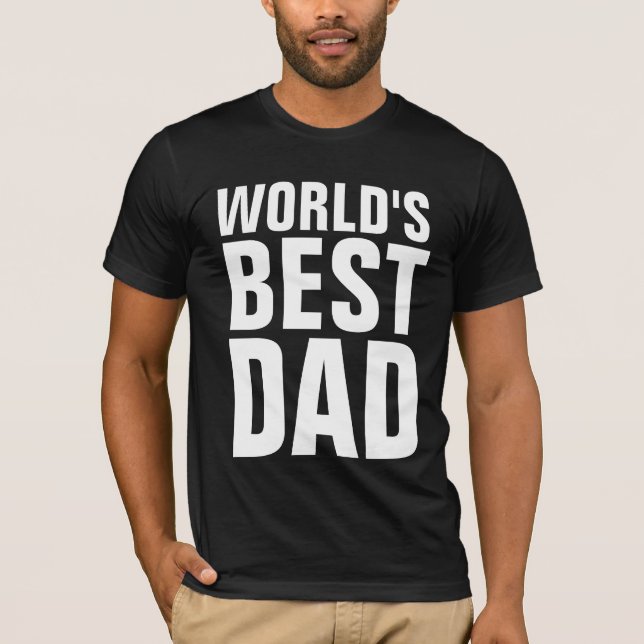 WELTWEIT BESTE VATER T - Shirt T-Shirts (Vorderseite)
