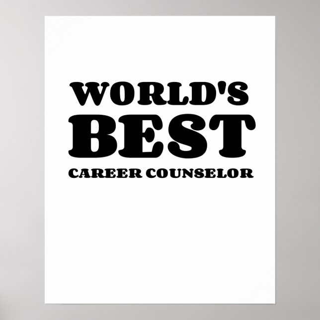 WELTWEIT BESTER BERATER POSTER (Vorne)