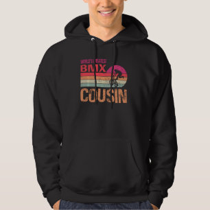 Weltweit Bester BMX-Cousin Vintager Muttertag Hoodie