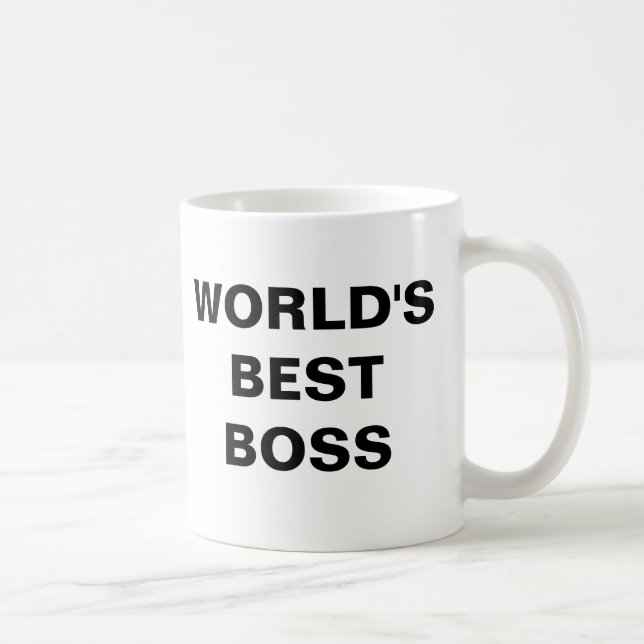 WELTWEIT BESTER BOSS TASSE (Rechts)