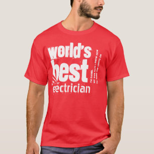 Weltweit bester Elektro-Text A08 T-Shirt