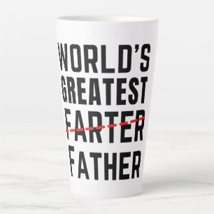 WELTWEIT BESTER FARZER - VATER - VATERTAG MILCHTASSE