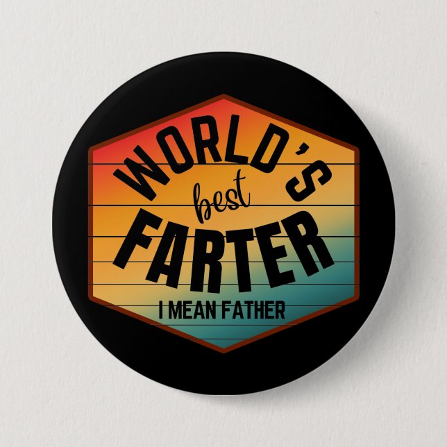 WELTWEIT BESTER FURZER ICH MEINE VATER BUTTON (Vorderseite)
