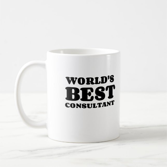 WELTWEIT BESTER KONSULTANT KAFFEETASSE (Links)
