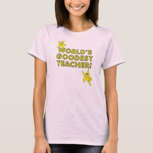 Weltweit Bester Lehrer Lustiges T-Shirt