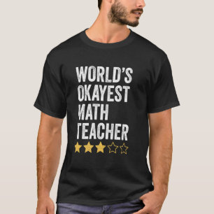 Weltweit Bester Mathelehrer Würdigungswoche Sar T-Shirt