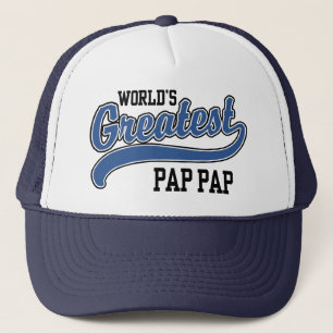 Weltweit Bester Pap+Pap Truckerkappe