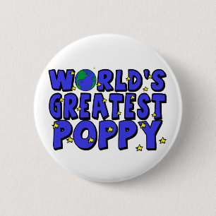 Weltweit bester Poppy Button