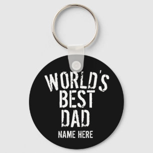 WELTWEIT BESTER VATER, OPA, PERSONALISIEREN SCHLÜSSELANHÄNGER