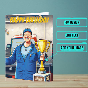 Weltweit bester Werktag Karte