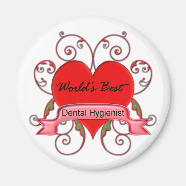 Weltweit bester Zahnarzttechniker Magnet (Vorne)