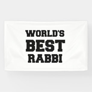 WELTWEIT BESTES RABBI BANNER
