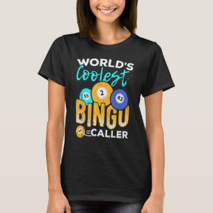 Weltweit Coole Bingo Caller Bingo Games 1 T-Shirt