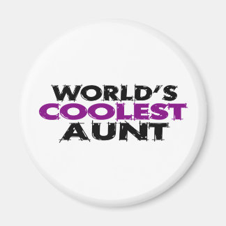 Weltweit Coole Tante Magnet