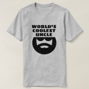 Weltweit Coolste Uncle-lustige Grafik-Shirt T-Shirt