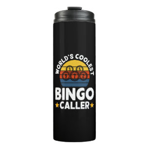 Weltweit coolster Bingo-Ansager Thermosbecher