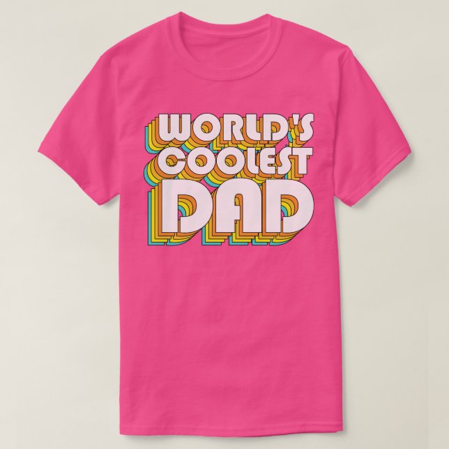 Weltweit Coolster Vater Phantastischer Vater Gesch T-Shirt (Design vorne)