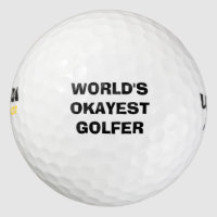 Weltweit das beste Golfer Golf Ball Set