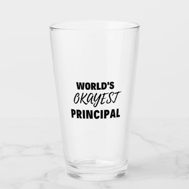 Weltweit das beste Prinzip 2 Glas (Vorderseite)