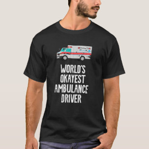 Weltweit das beste Retro-EMT für den Krankenwagen T-Shirt