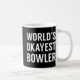 Weltweit der beste Bowler - Spaß im Bowling Kaffeetasse