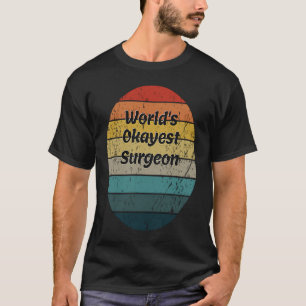 Weltweit der beste Chirurg Vintag Sunset 60er 70er T-Shirt