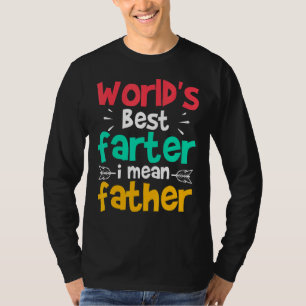 Weltweit der beste Farter-I-Gemeiner Vater-Tag 2 T-Shirt