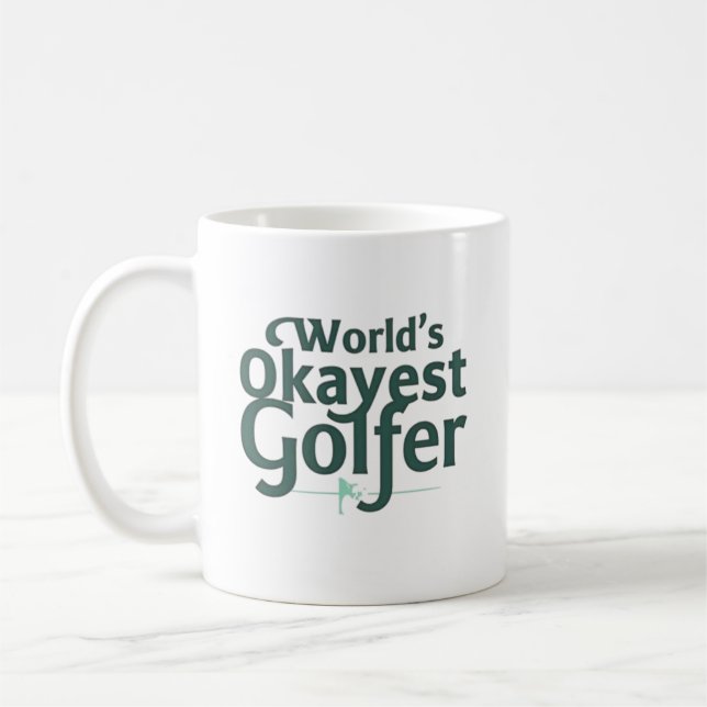 Weltweit der beste Golfer | Funny Golf Kaffeetasse (Links)