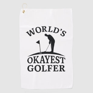 Weltweit der beste Golfer Golfhandtuch
