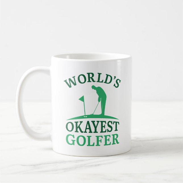 Weltweit der beste Golfer Kaffeetasse (Links)