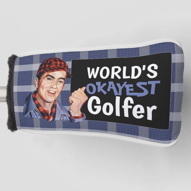 Weltweit der beste Golfer - Phil Golf Headcover (Vorderseite)