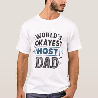 Weltweit der beste Host-Vater für Forster Fam T-Shirt