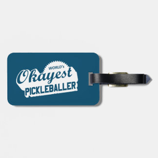 Weltweit der beste Pickleballer Gepäckanhänger