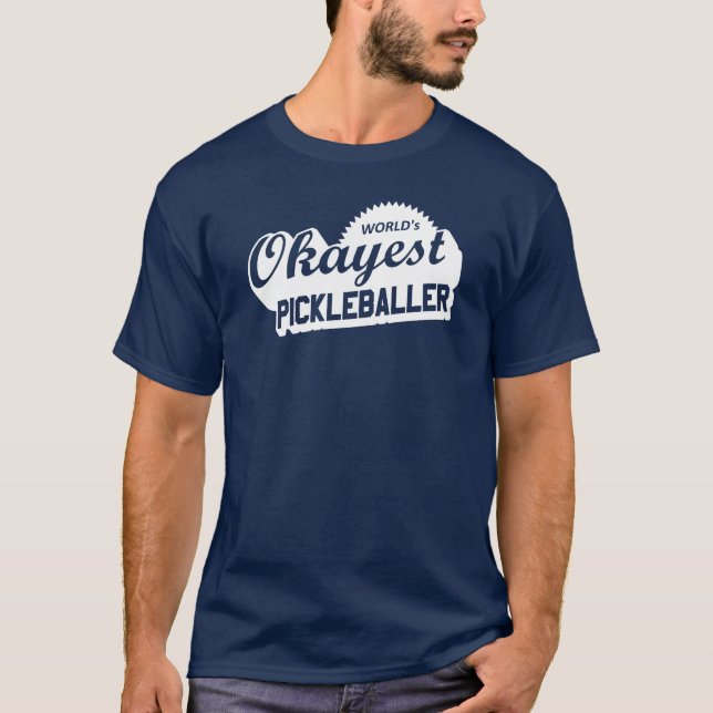 Weltweit der beste Pickleballer T-Shirt (Vorderseite)