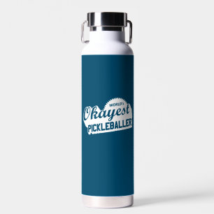 Weltweit der beste Pickleballer Trinkflasche