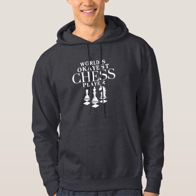 Weltweit der beste Schachspieler Hoodie (Vorderseite)