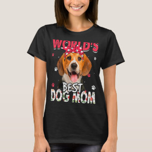 Weltweit der beste Tag der Mama der Beagle T-Shirt