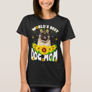 Weltweit der beste Tag der Mama der Mops T-Shirt