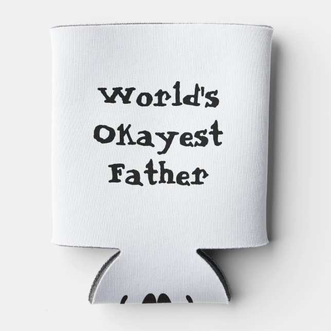Weltweit der beste Vater Dosenkühler (Vorderseite)