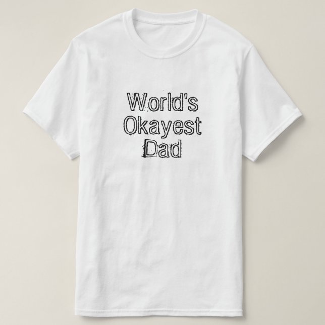 Weltweit der beste Vater T-Shirt (Design vorne)