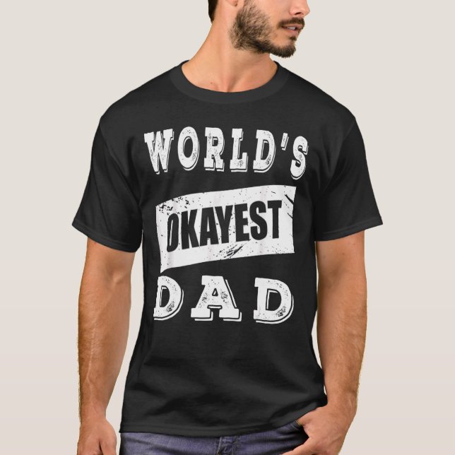 Weltweit der beste Vater T-Shirt (Vorderseite)