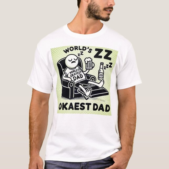 Weltweit der beste Vater T-Shirt (Vorderseite)