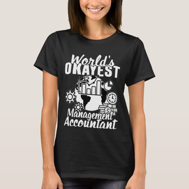 Weltweit ein guter Buchhalter T-Shirt (Vorderseite)
