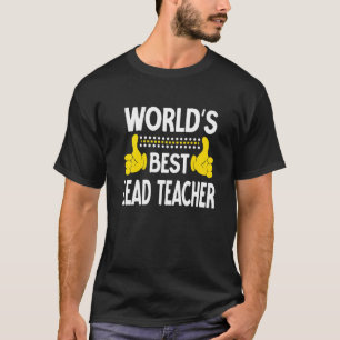 Weltweit führender Lehrer - Berufsleben T-Shirt