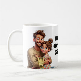 WELTWEIT GRÖSSTE MÄDCHEN VATER Geschenk für seinen Kaffeetasse