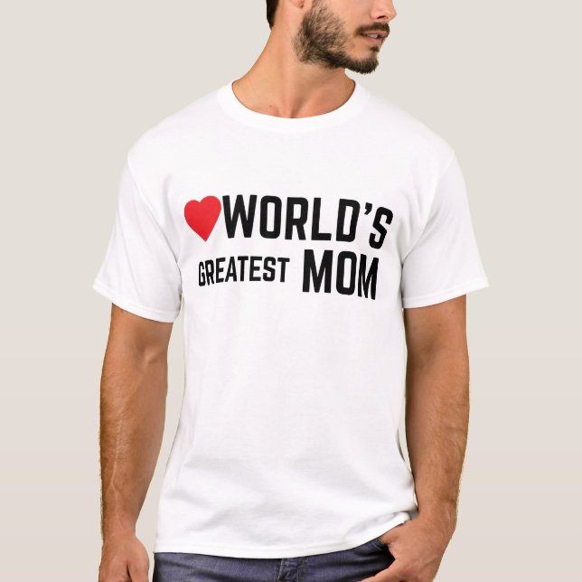 WELTWEIT GRÖSSTE MAMA T-Shirt (Vorderseite)
