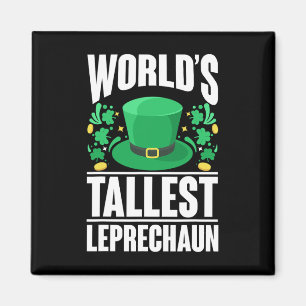 Weltweit größter Leprechaun Lustiger St. Patricks  Magnet