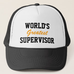 Weltweit größter Supervisor-Cap Truckerkappe
