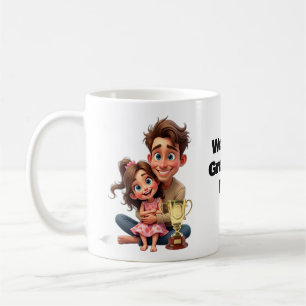 WELTWEIT GRÖSSTES VATER Geschenk für ihn Vater Gro Kaffeetasse